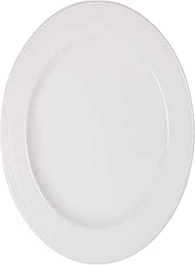 Royal Porcelain Flat Plate 16 cm - White