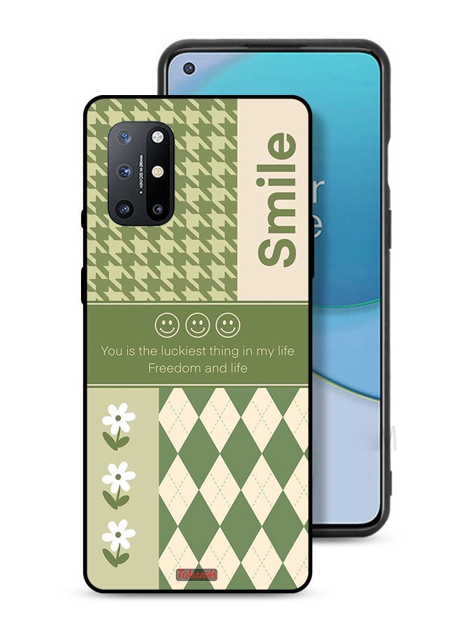 Tolwak OnePlus 8T 5G Protective Case Cover Smile Is The Luckiest Thing In My Life - Image 1