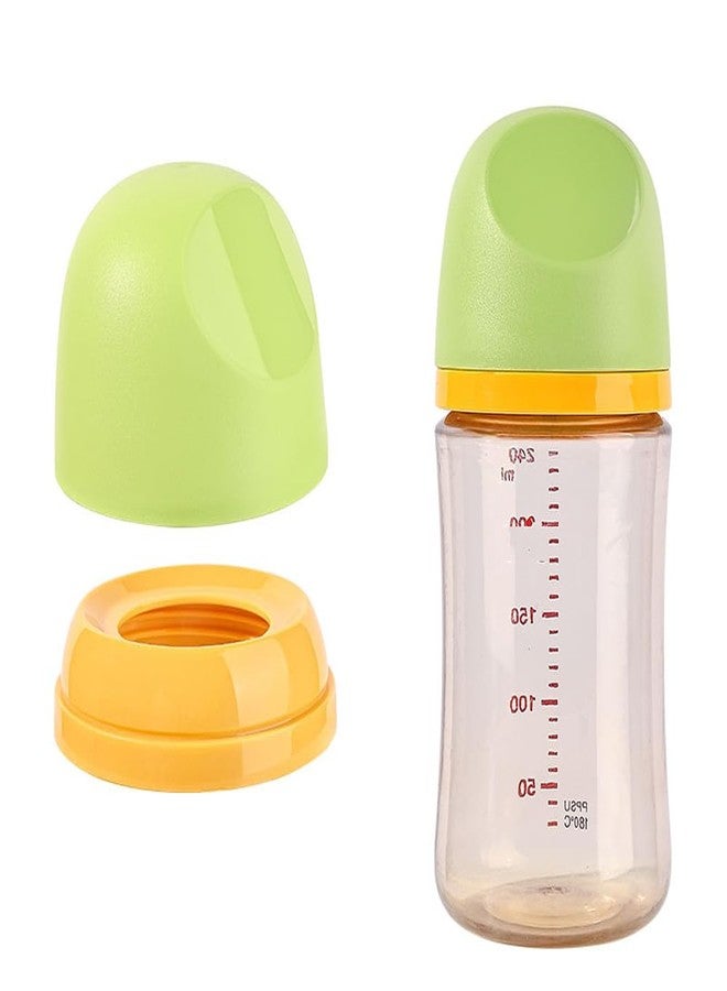 ROMIRUS Baby Bottle Replacement Caps Compatible with Pigeon 3rd Generation PPSU/PP/Glass Wide Neck Nursing Bottles, 3 Pack (Sent in Random Color) - Image 4