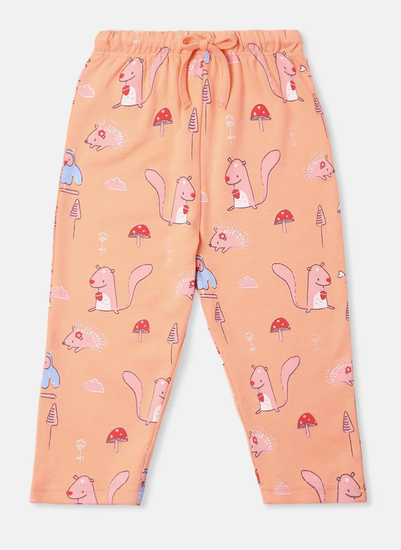 Nautinati Nautinati Infants' Pack of 2 Cotton Printed Track Pants