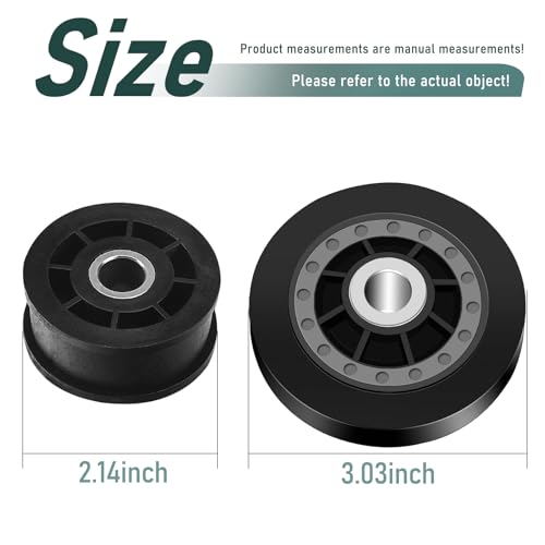 YAQINGMY Upgraded Dryer Rebuild Kit, Include RB170002 Dryer Roller Kit & D516792 Dryer ldler Pulley & D511255P Dryer Cylinder Belt & RB170003 Dryer Drum Glide Kit for SQ 1992 & Newer SM - Image 2