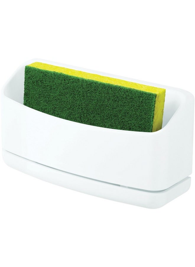 Command Under Sink Sponge Caddy White 1Caddy 4Strips 2Pack Organize Damagefree  - Image 5