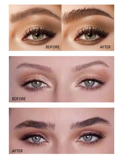 Dragon Ranee Eyebrow Soap Kit, 3D Brows Gel Long Lasting Eyebrow Setting Gel Waterproof Eyebrow Makeup Balm Pomade Cosmetics  - Image 4
