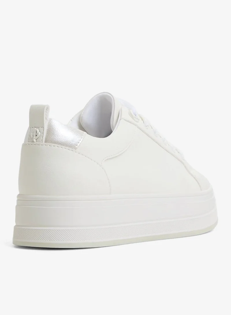 ALDO  CHICCOMFORT Textured Platform Sneakers for Women | Best Price UAE