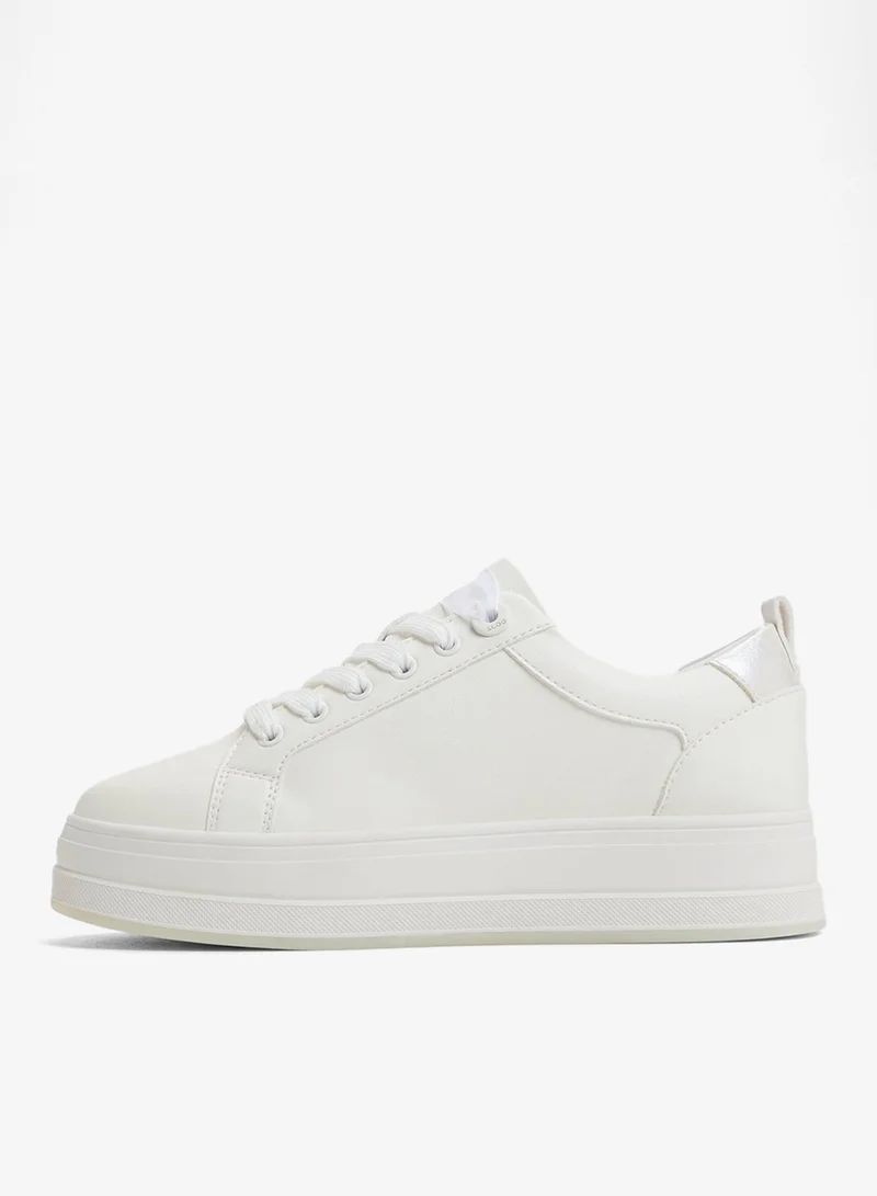 ALDO  CHICCOMFORT Textured Platform Sneakers for Women | Best Price UAE