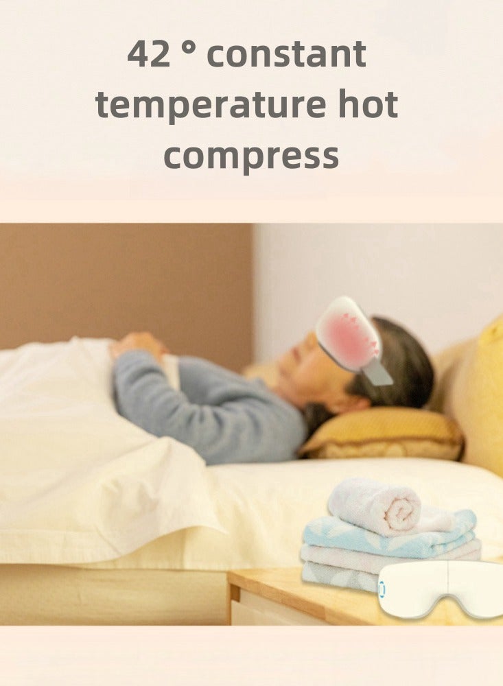 Eye Protector 216 Vibration Eye Massager Music Charging Hot compress Eye Massager Eye Massage - Image 4