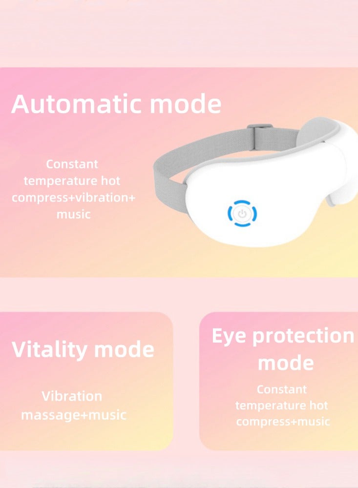 Eye Protector 216 Vibration Eye Massager Music Charging Hot compress Eye Massager Eye Massage - Image 3