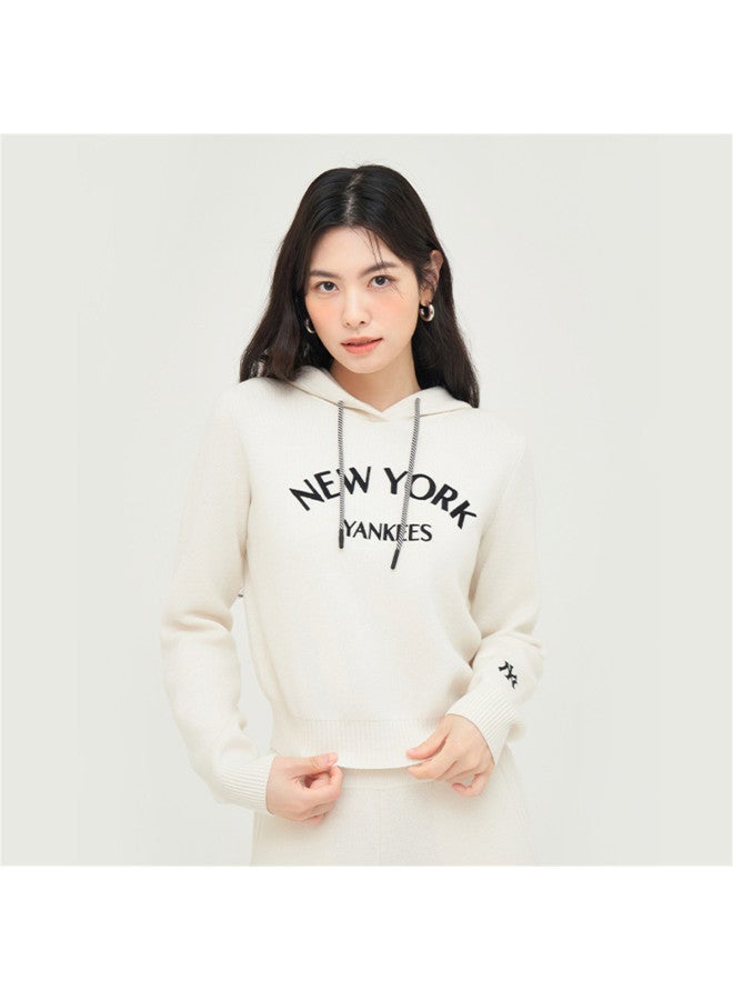 MLB Men'S And Women'S Couple College Style Letter Logo Hooded Sweater Pullover Spring Autumn Kpv01 - Image 2