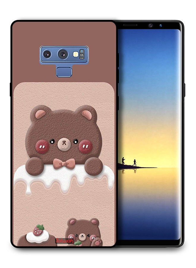 Tolwak Samsung Galaxy Note 9 Protective Case Cover Bear Strawberry - Image 1