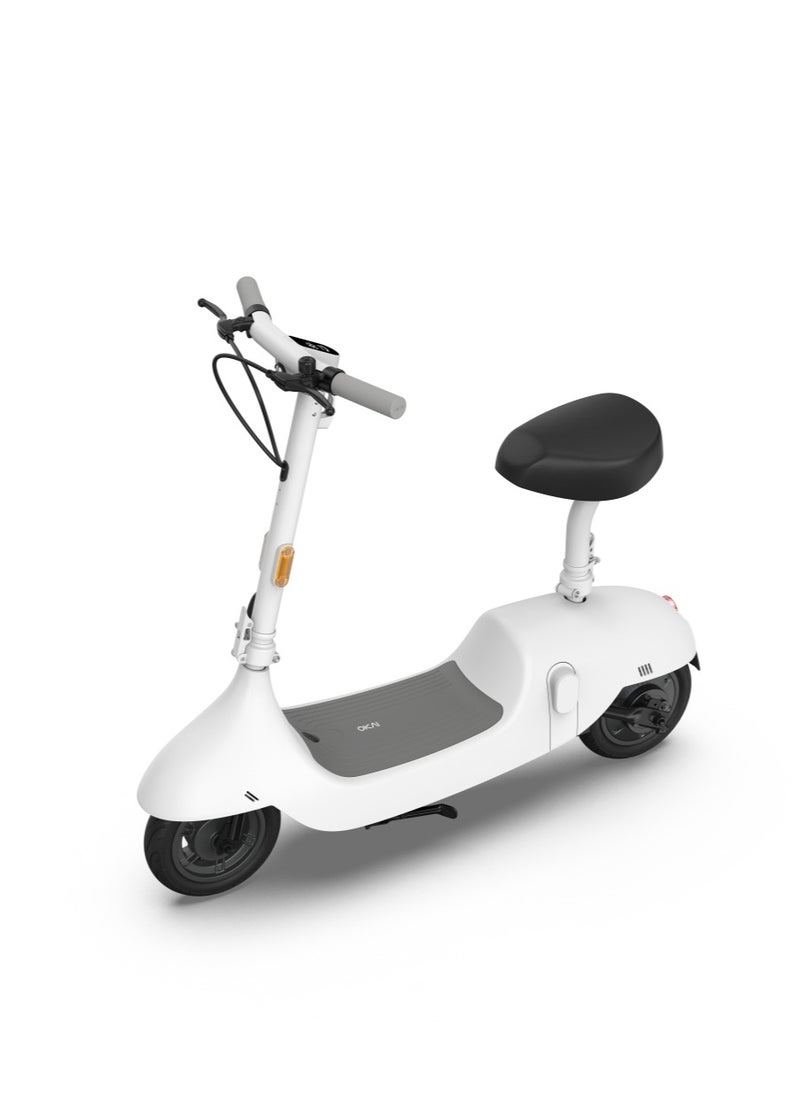 OKAI Electric Scooter with seat OKAI Beetle Pro - White  - Image 1