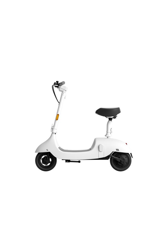 OKAI Electric Scooter with seat OKAI Beetle Pro - White  - Image 3