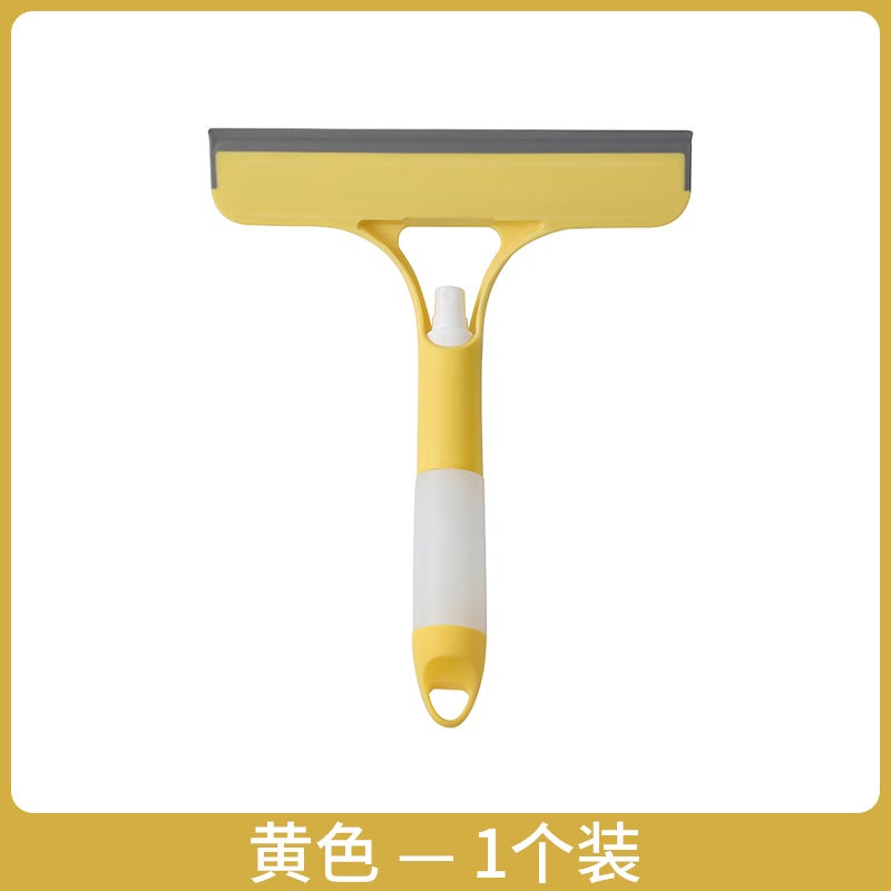 أداة تنظيف الزجاج أدوات منزلية غسل المرايا مكشطة المياه نافذة مكشطة سيليكون تنظيف احترافي فرشاة رش المياه مكشطة - Image 1