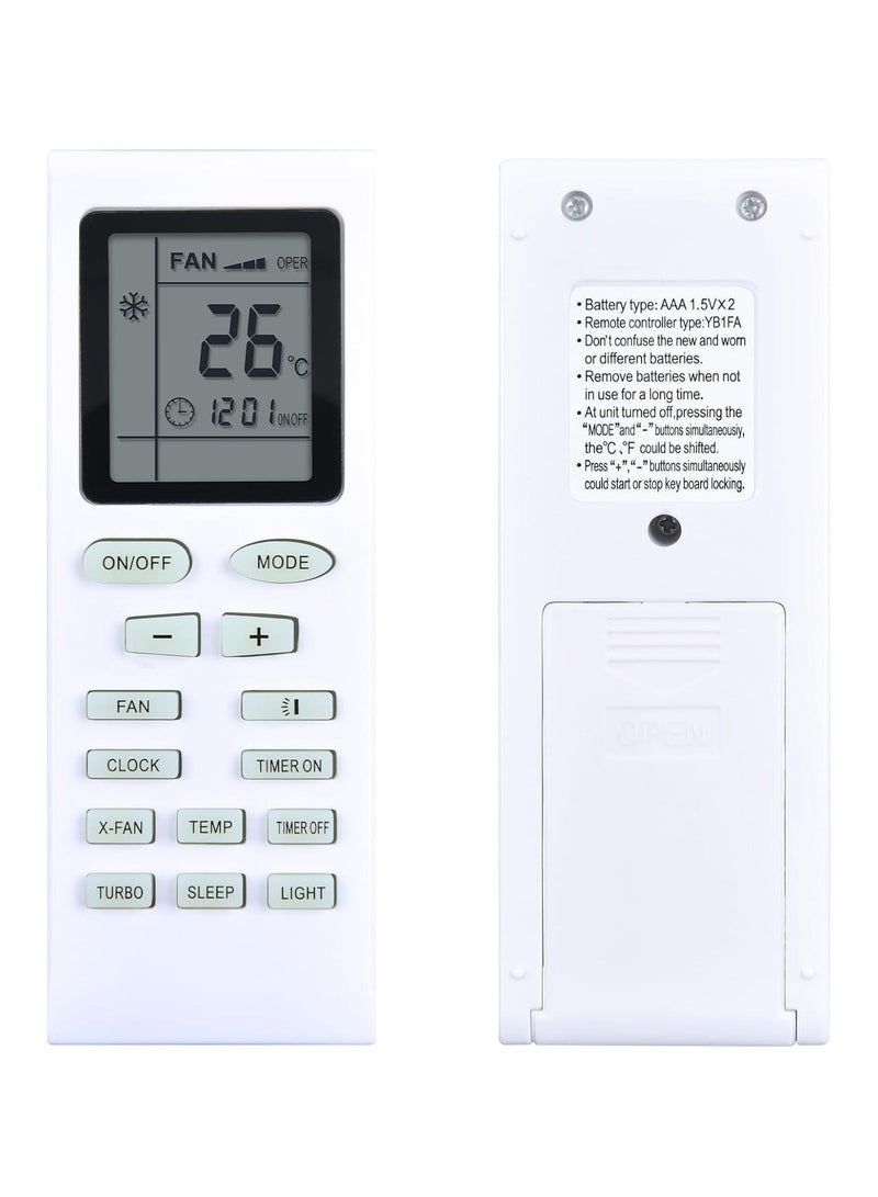 Remote Control Compatible For Gree Air Conditioner, Remote Control for YBOF Gree - GREE Split AC Remote Control