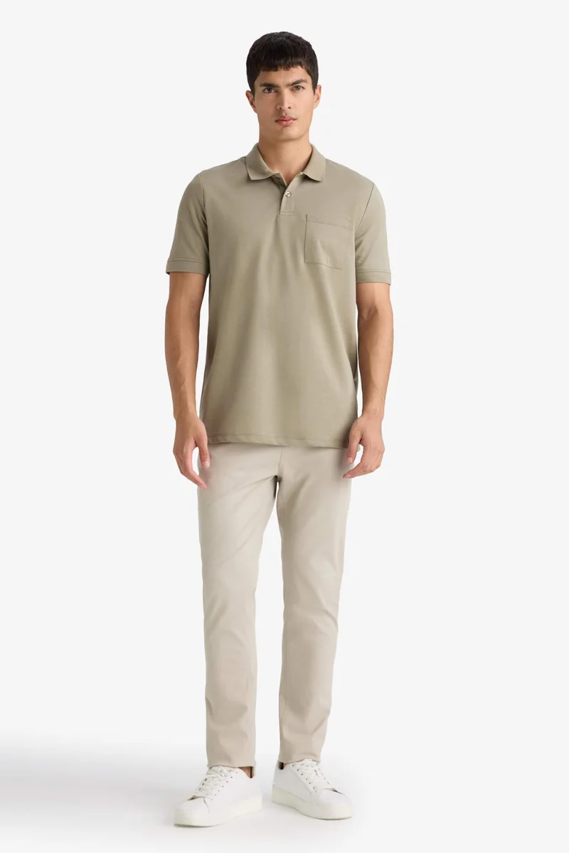 DeFacto Pique Short Sleeve Polo Shirt