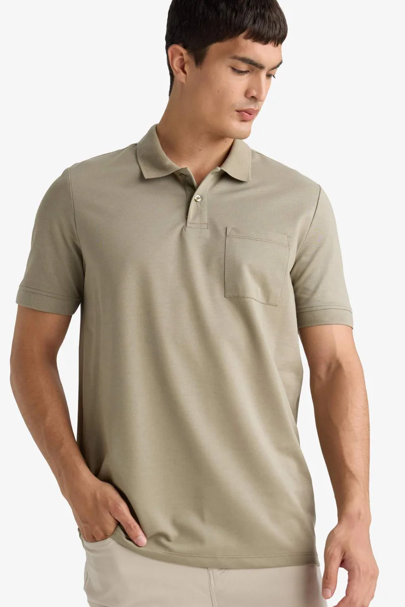 DeFacto Pique Short Sleeve Polo Shirt
