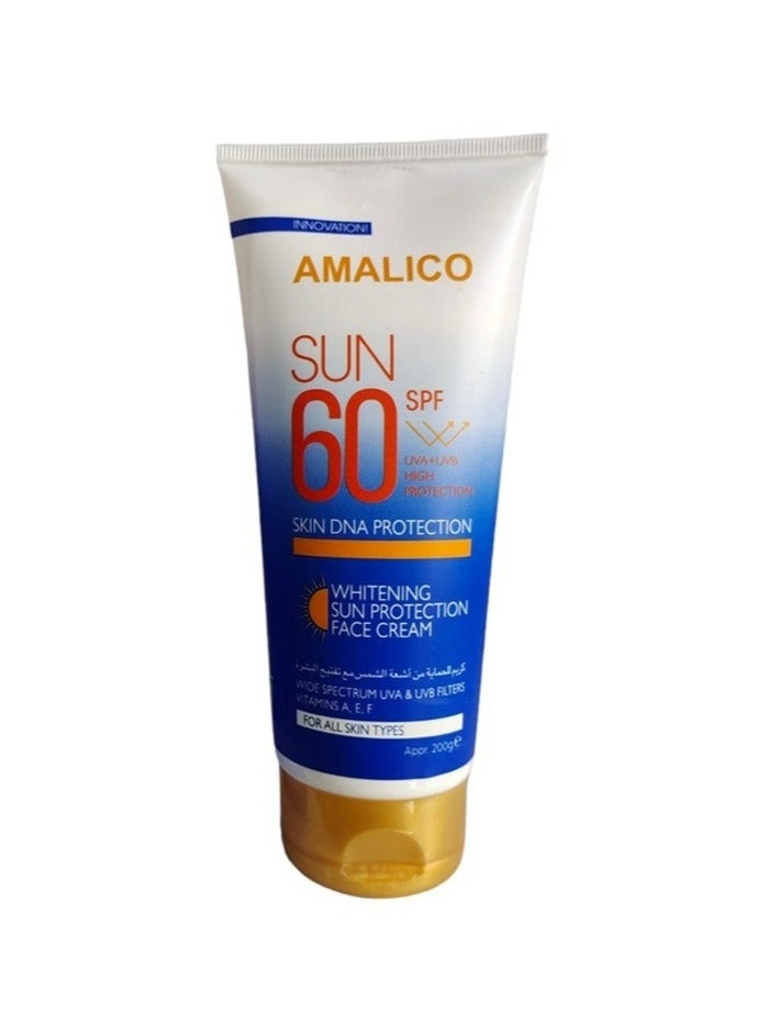 اماليكو كريم تفتيح الوجه للحماية من الشمس بعامل حماية من الشمس SPF60 200 جم - Image 3
