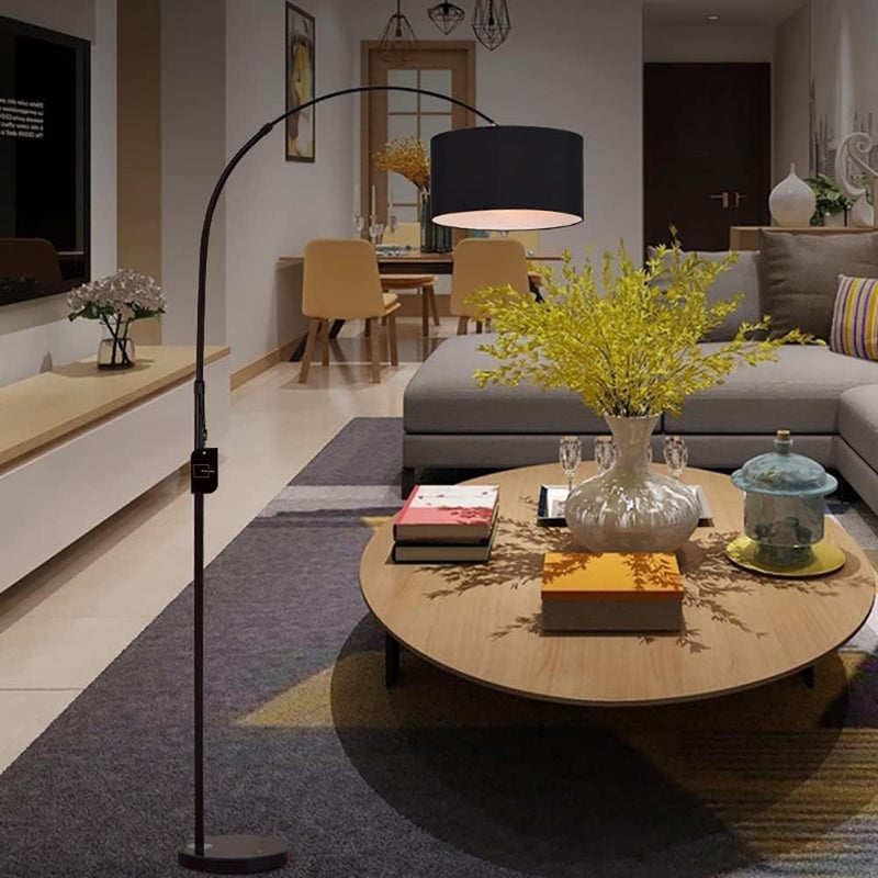 Sharpdo Floor Lamp, Nordic Style Standing Lamp With Remote Controller, Adjustable Color Temperature Led Lighting For Living Room & Bedroom - Image 3