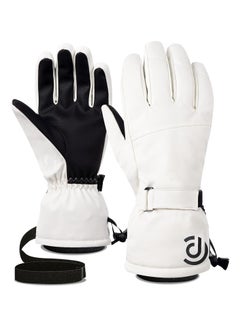 KASTWAVE Cycling Gloves, Bicycling Gloves, Anti Slip Shock Absorbing Men Women Winter Cycling Gloves Three Fingers Touch-Screen Fleece 100% Waterproof Winter Gloves  - Image 1
