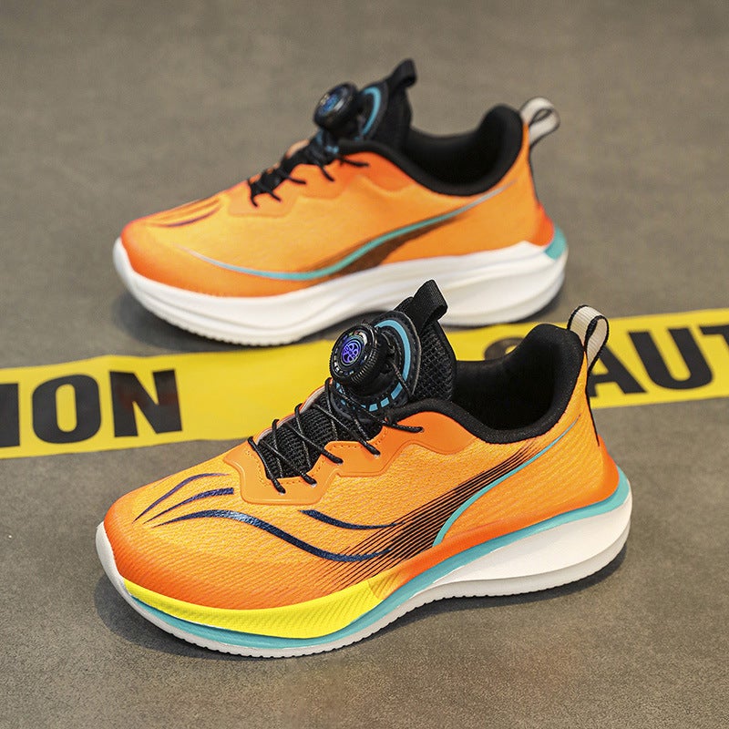 Mesh Sneakers Lightweight Flexible Sole Walking Shoes For Kids Indoor And Outdoor Activities - Image 1