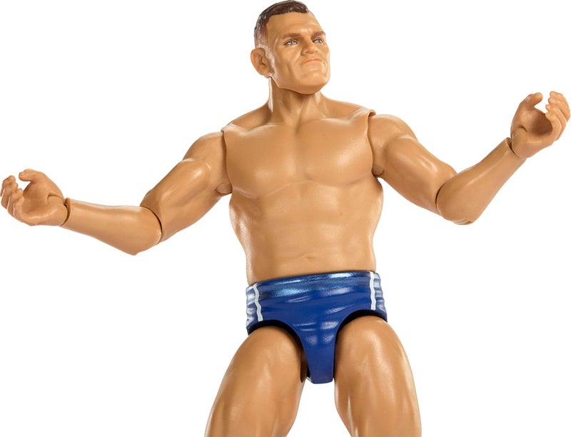 WWE Mattel WWE Gunther Action Figure, Main Event Series #160, 6-inch Collectible Superstar with 14 Articulation Points & Life-Like Look - Image 2