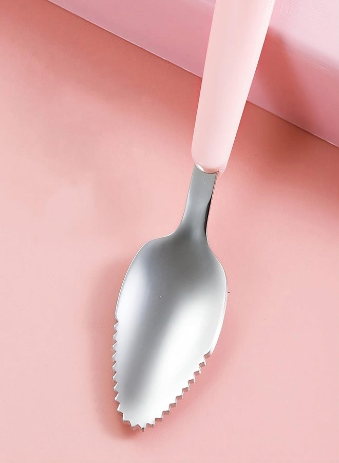 Cuteably Double Head Baby Spoon, Silicone Soft, Fruit Scraping Mud Spoon, Feeding Spoons, Training Scrapping Fruits, Children Babies Gift, 15 cm (Multicolour) - Image 3