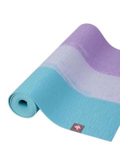 Manduka EKO LITE YOGA MAT 4MM AQUA STRIPE  - Image 3
