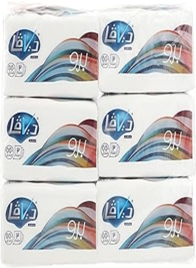 Dilva - Pro 550 Tissue - Pack of 6-3 Ply - Image 1