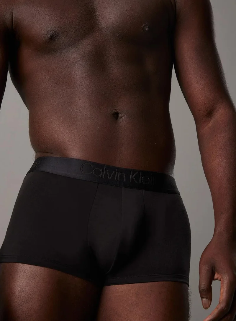 Calvin Klein BLACK, BLACK, BLACK 3 Pack Low Rise Trunks - CK Black for Men | Best Price UAE