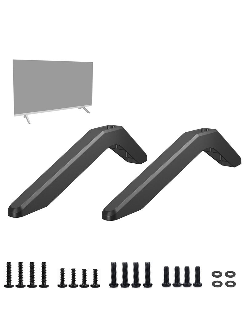 Desktop universal TV Base Black Stand(Only applicable to TVs with mounting holes at the back of the TV)  - Image 1