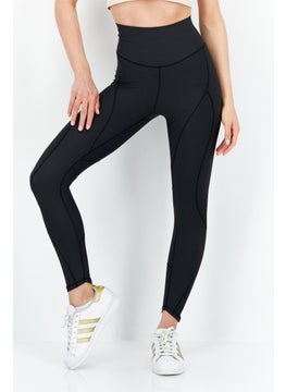 Women Sportswear Fit Training Tights, Dark Grey