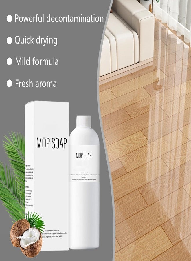 stray poet 2Pcs 2026 New Mop Soap,Mop Soap For Floor Cleaning,Multipurpose Mops Soaps For Home Cleaning And Bathroom & Kitchen Cleaner Supplies(2 * 120ML) - Image 5