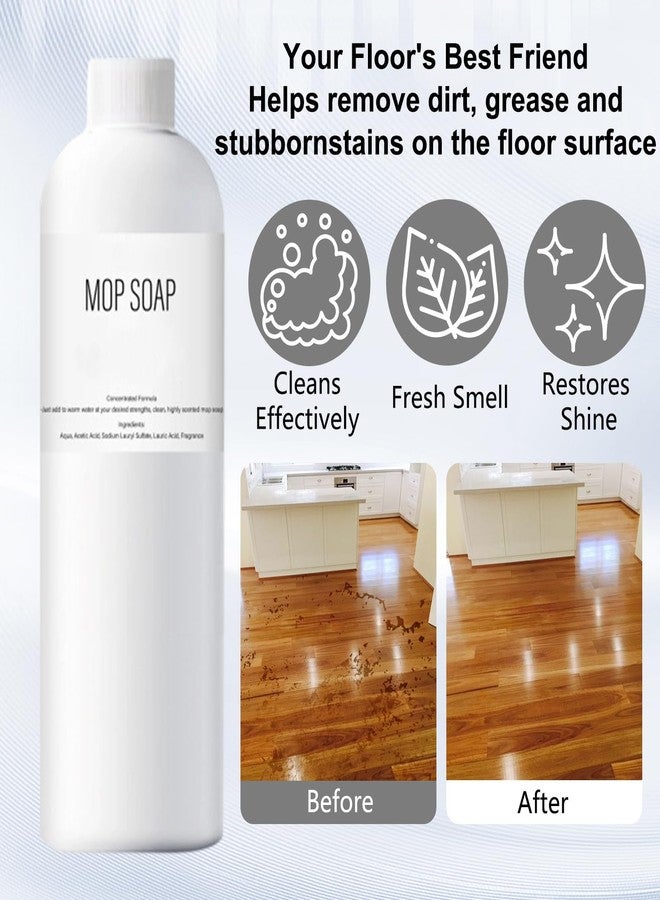 stray poet 2Pcs 2026 New Mop Soap,Mop Soap For Floor Cleaning,Multipurpose Mops Soaps For Home Cleaning And Bathroom & Kitchen Cleaner Supplies(2 * 120ML) - Image 2
