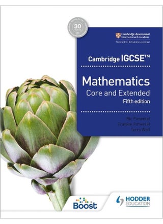 Cambridge IGCSE Core and Extended Mathematics Fifth edition By Ric Pimentel, Frankie Pimentel - pzsku/Z5BE64501DB804C9B5B58Z/45/_/1714389268/83f1f630-3841-4d90-bdc6-0f20a4b4e818