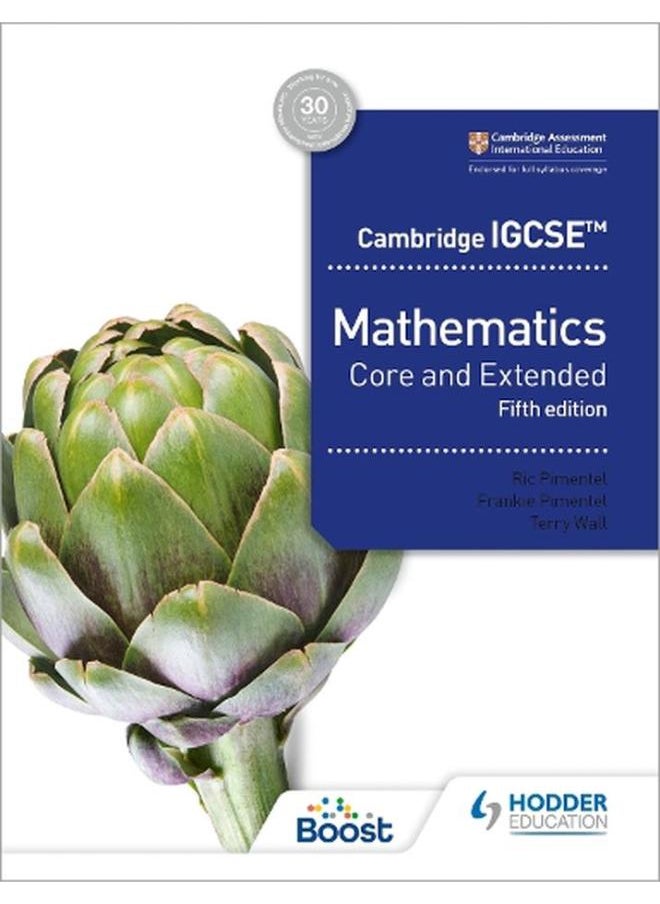 null - Cambridge IGCSE Core and Extended Mathematics Fifth edition By Ric Pimentel, Frankie Pimentel - Image 1