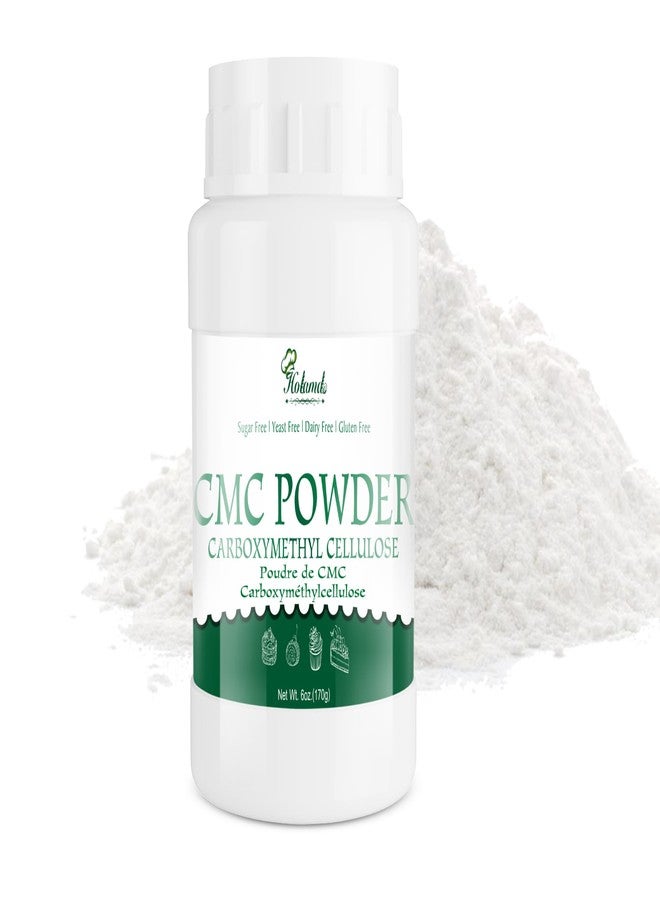 Holamdo 6oz CMC Powder, 100% Pure CMC Powders for Fondant, Premium Tylose Powder Ice Cream Stabilizer, Food Grade Thickener and Water Retention Agent for Frostings, Cake Decoration, Frozen Food, Candy, Yogurt - Image 1