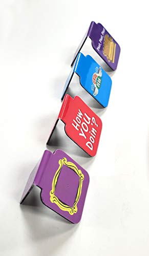 Ata-Boy Friends Bookmark, Friends TV Show Magnetic Bookmarks (4 Set) Friends Gifts & Merchandise - Image 2