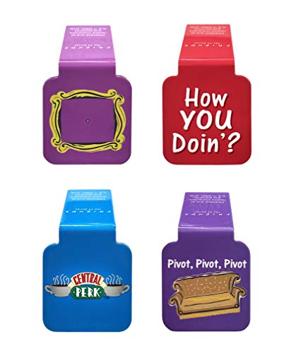 Ata-Boy Friends Bookmark, Friends TV Show Magnetic Bookmarks (4 Set) Friends Gifts & Merchandise - Image 1