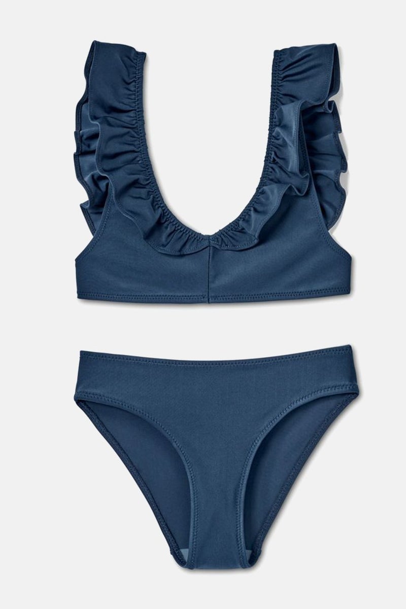 Tchibo طقم بيكيني للبنات من قطعتين، أزرق - Image 5
