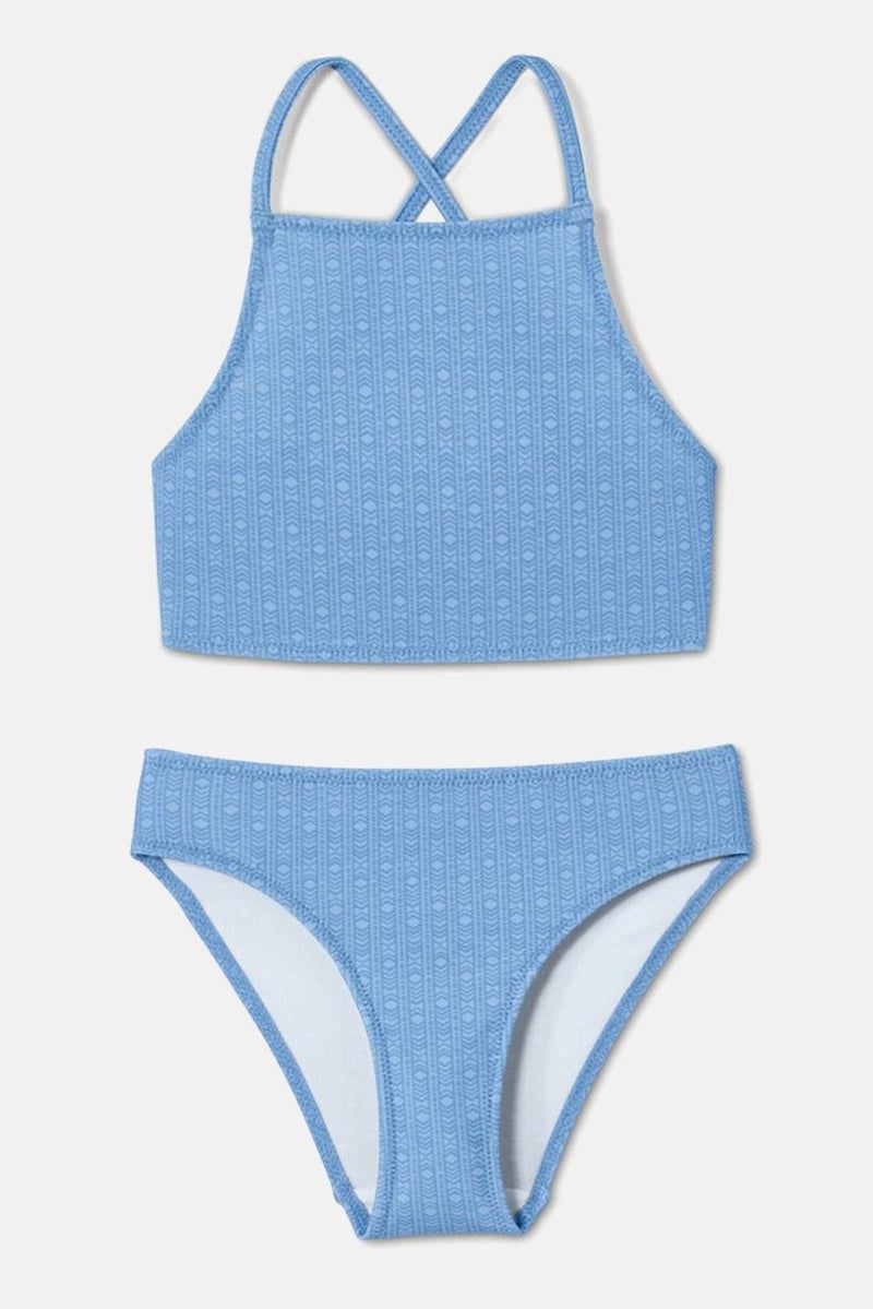 Tchibo طقم بيكيني للبنات من قطعتين، أزرق - Image 2