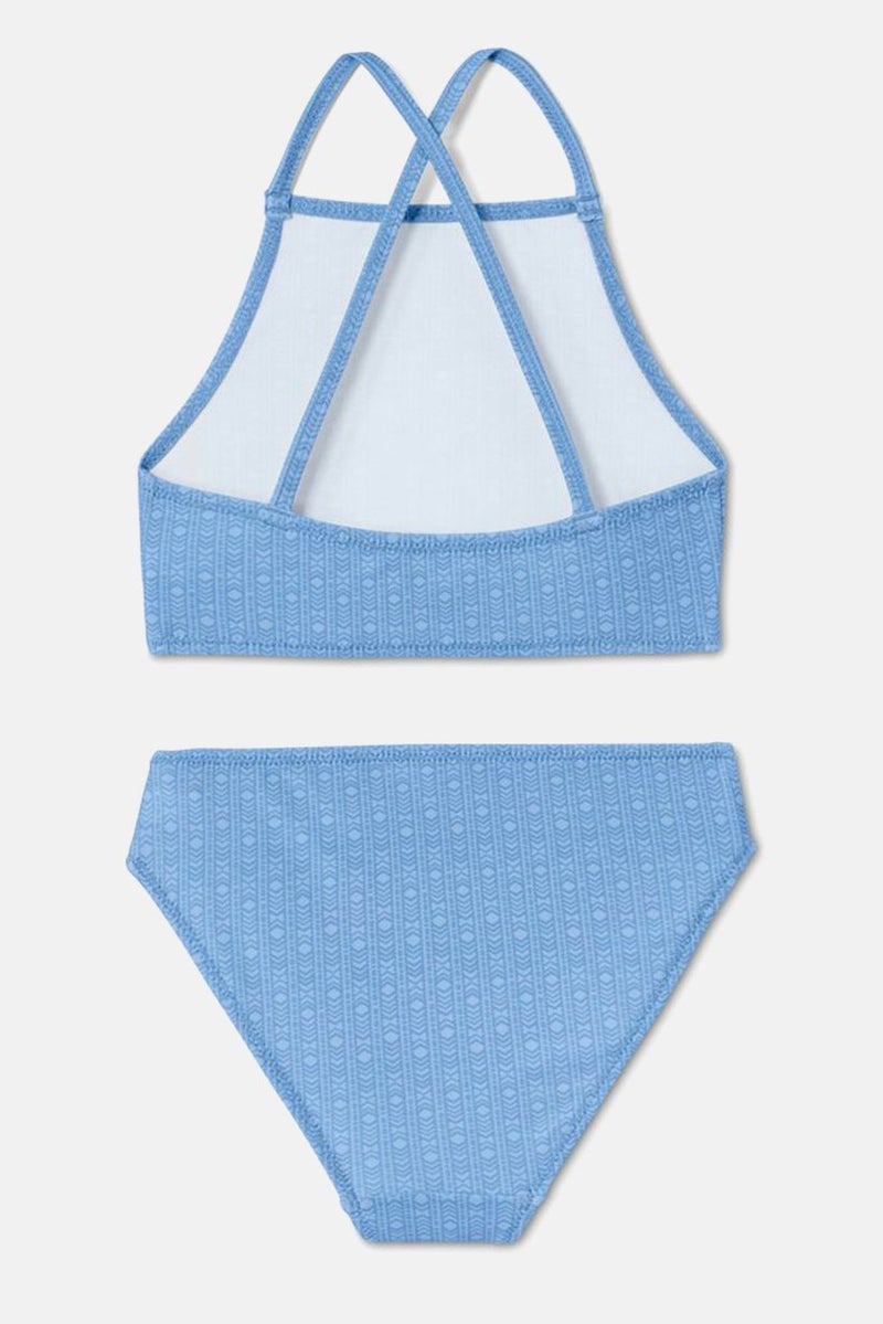 Tchibo طقم بيكيني للبنات من قطعتين، أزرق - Image 4