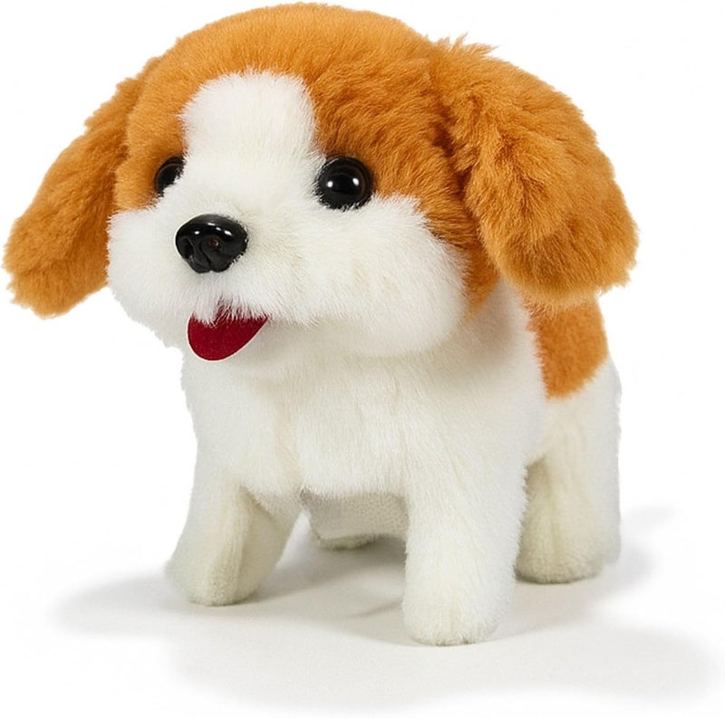 MABLE Walking & Barking Dog Toy for Kids | Snooby Plush Puppy with Sound & Movement | Soft Interactive Battery Operated Toy for Toddlers & Babies | Adorable Moving Puppy Toy ( Asorted Color ) - Image 1