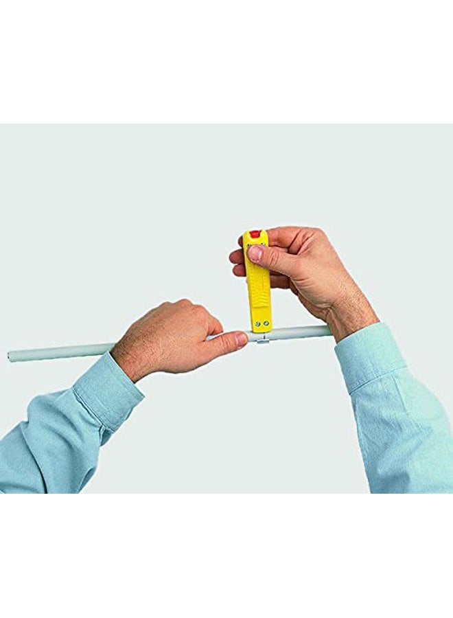 Jokari 10270 Secura Cable Stripping Knife for All Standard Round Cables, No. 27, 13.2cm L x 2.9cm W x 3.5cm H - Image 3