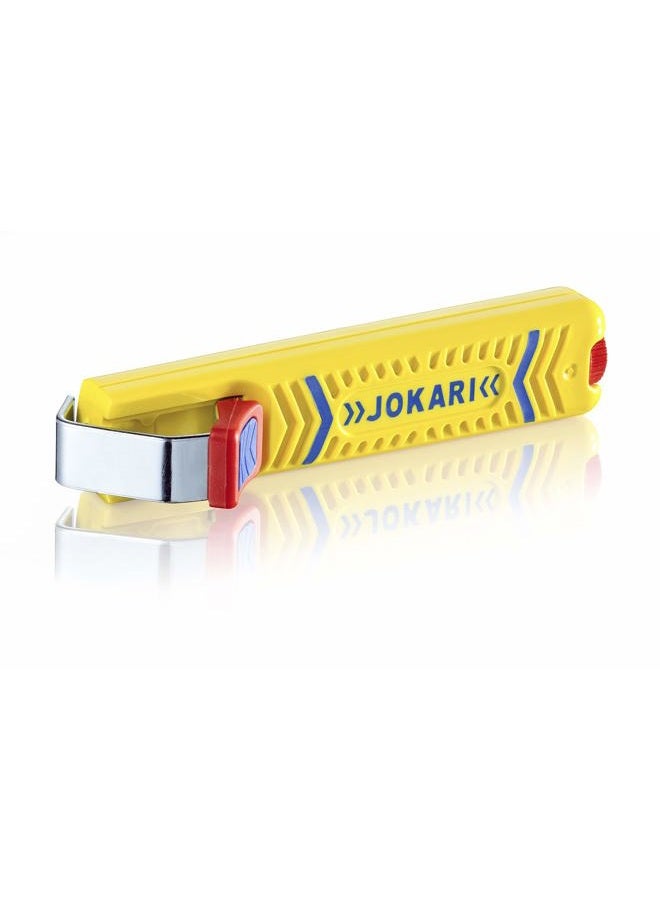Jokari 10270 Secura Cable Stripping Knife for All Standard Round Cables, No. 27, 13.2cm L x 2.9cm W x 3.5cm H - Image 1