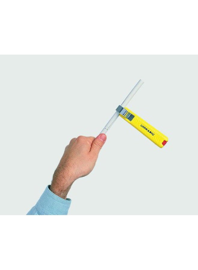 Jokari 10270 Secura Cable Stripping Knife for All Standard Round Cables, No. 27, 13.2cm L x 2.9cm W x 3.5cm H - Image 4