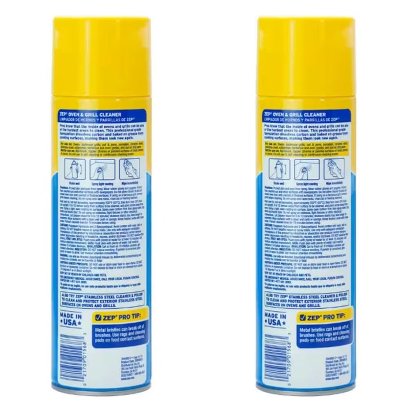 Zep 19 oz. Oven and Grill Cleaner (2-Pack) - Image 2