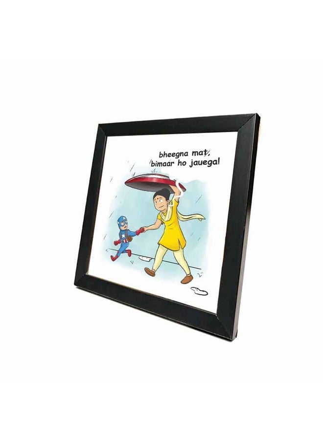 نورثلاند إطار طاولة/مكتب لعيد الأم من Northland Superhero - سجادة Bheegna - هدية مثالية لأمك وأبيك في عيد ميلادهما - Image 3