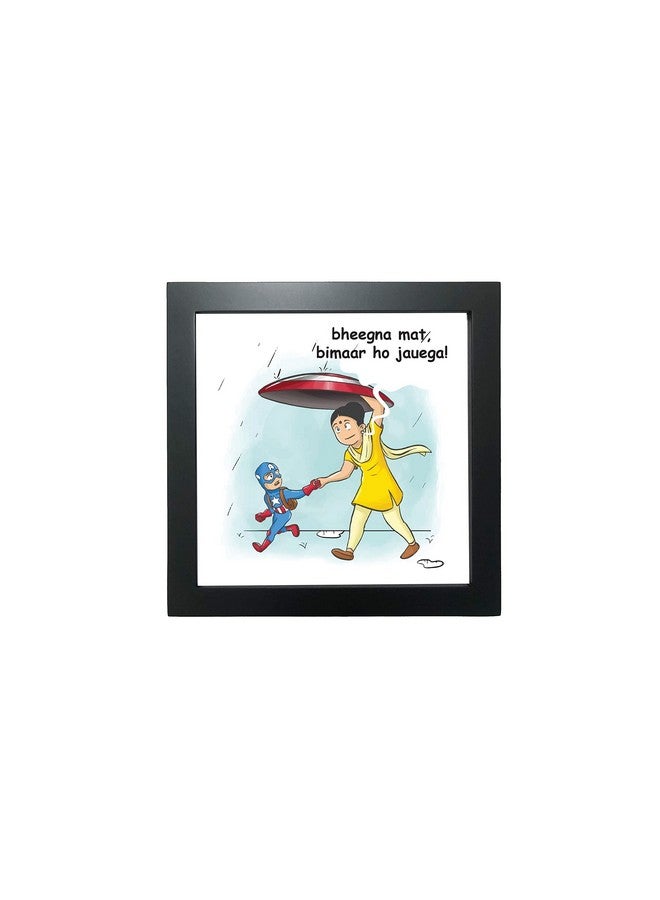 نورثلاند إطار طاولة/مكتب لعيد الأم من Northland Superhero - سجادة Bheegna - هدية مثالية لأمك وأبيك في عيد ميلادهما - Image 1