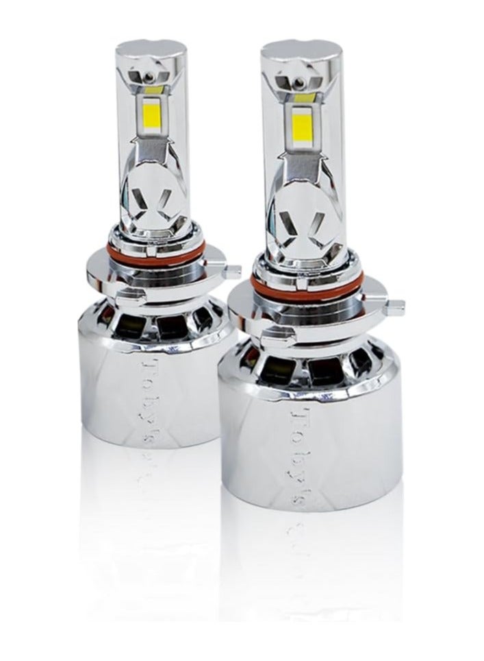 Toby's Toby's U7 9005/9006 120W/Pair Power Original Tested LED Headlight Assembly 12000 Lumens Bright Color With Temperature (6000K)  - Image 2