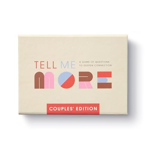 Compendium Tell Me More Couples Edition A Date Night Conversation Starter Game of 52 Questions to Deepen Your Connection with Your Partner - Image 1