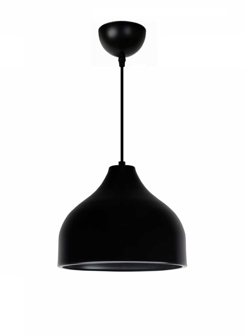 Black Metal Pendant Light – Modern and Stylish Ceiling Lamp - Image 1